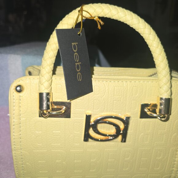 Bebe NWT Women's Alexandra Small Satchel Bag - Picture 4 of 10